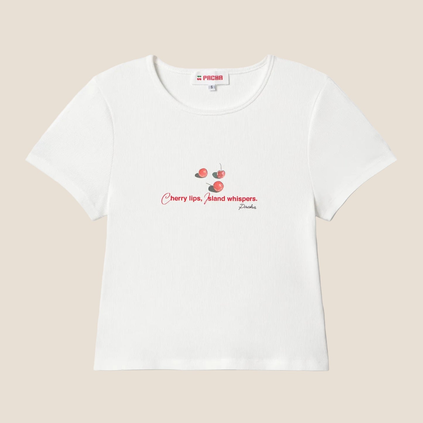 RIBBED CROP ISLAND WHISPERS WHITE