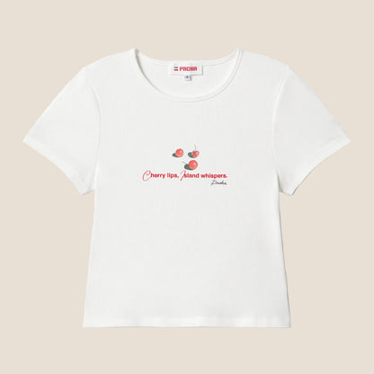 RIBBED CROP ISLAND WHISPERS WHITE