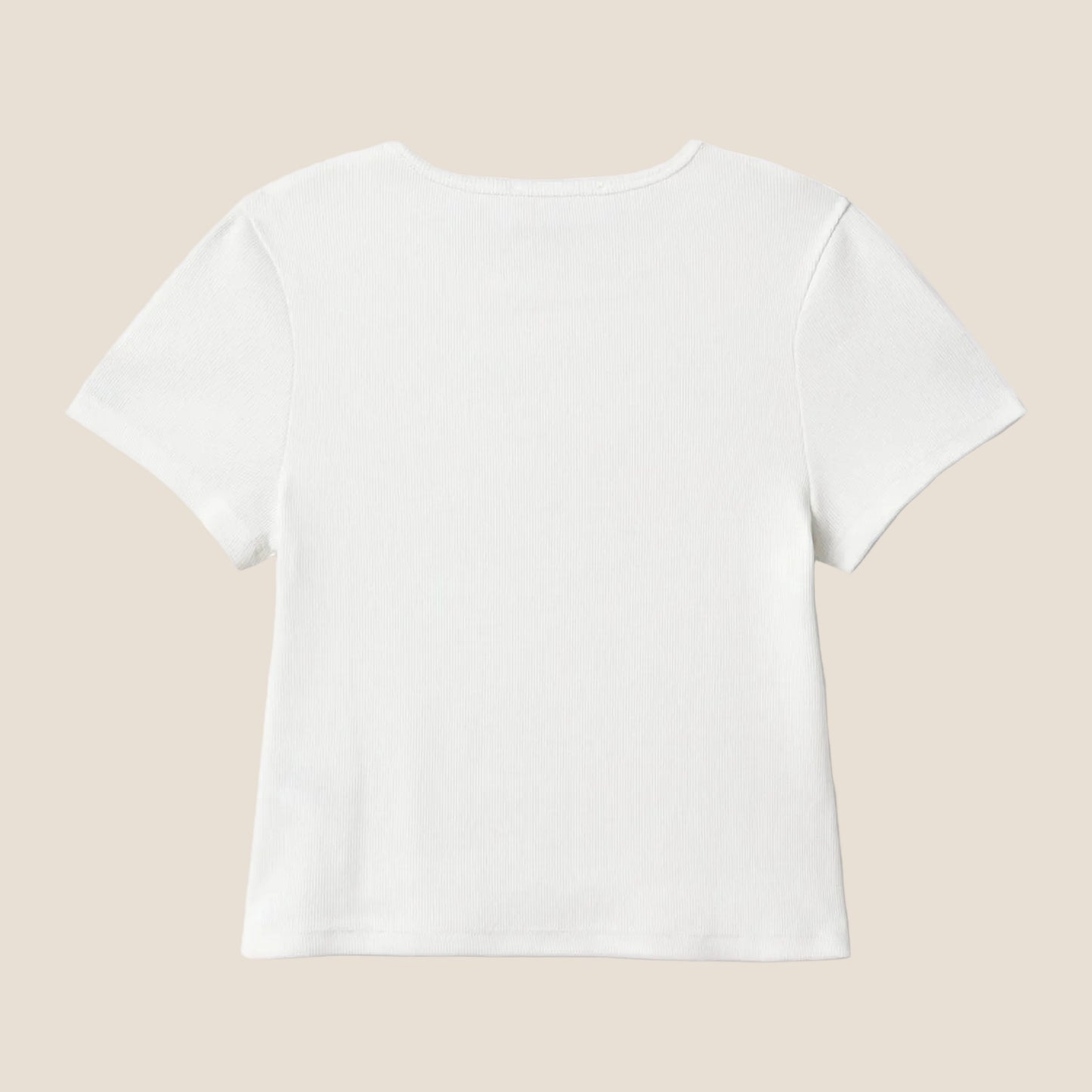 RIBBED CROP ISLAND WHISPERS WHITE
