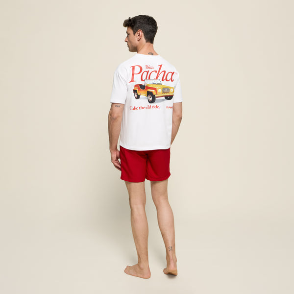 T-SHIRT MEHARI WHITE - second image