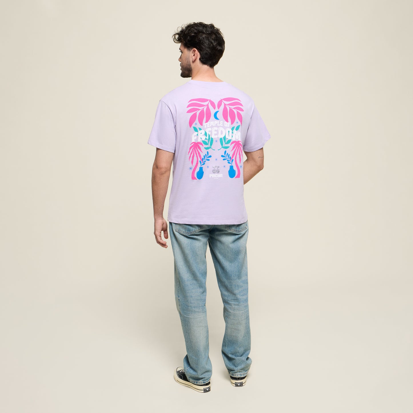 T-SHIRT PACHA TEMPLE LILA