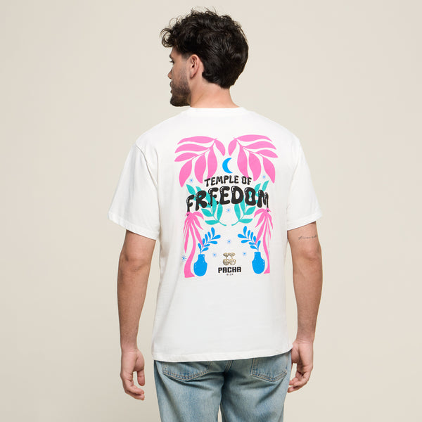 T-SHIRT PACHA TEMPLE WHITE