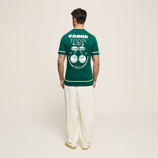 T-SHIRT TENNIS GREEN