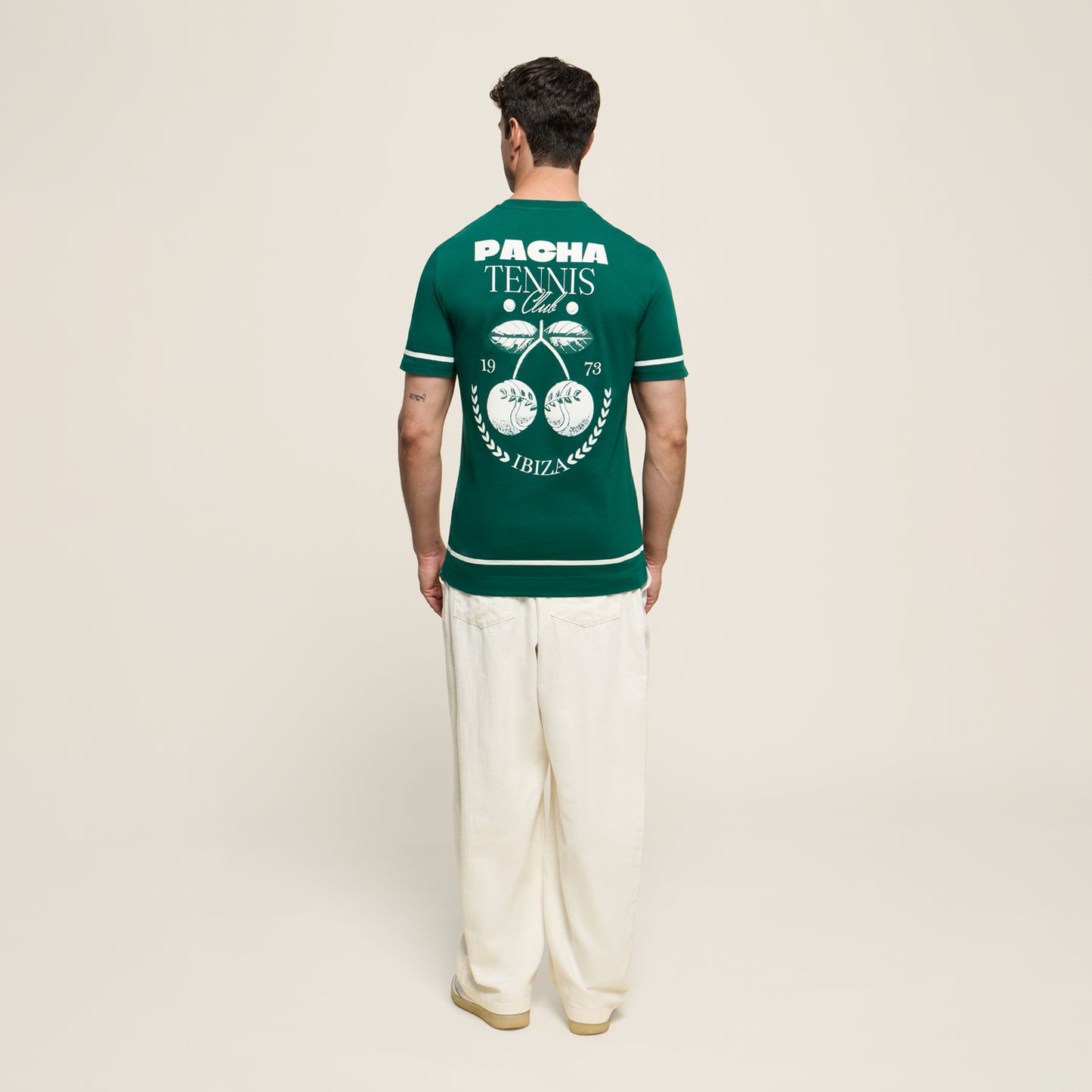 T-SHIRT TENNIS GREEN
