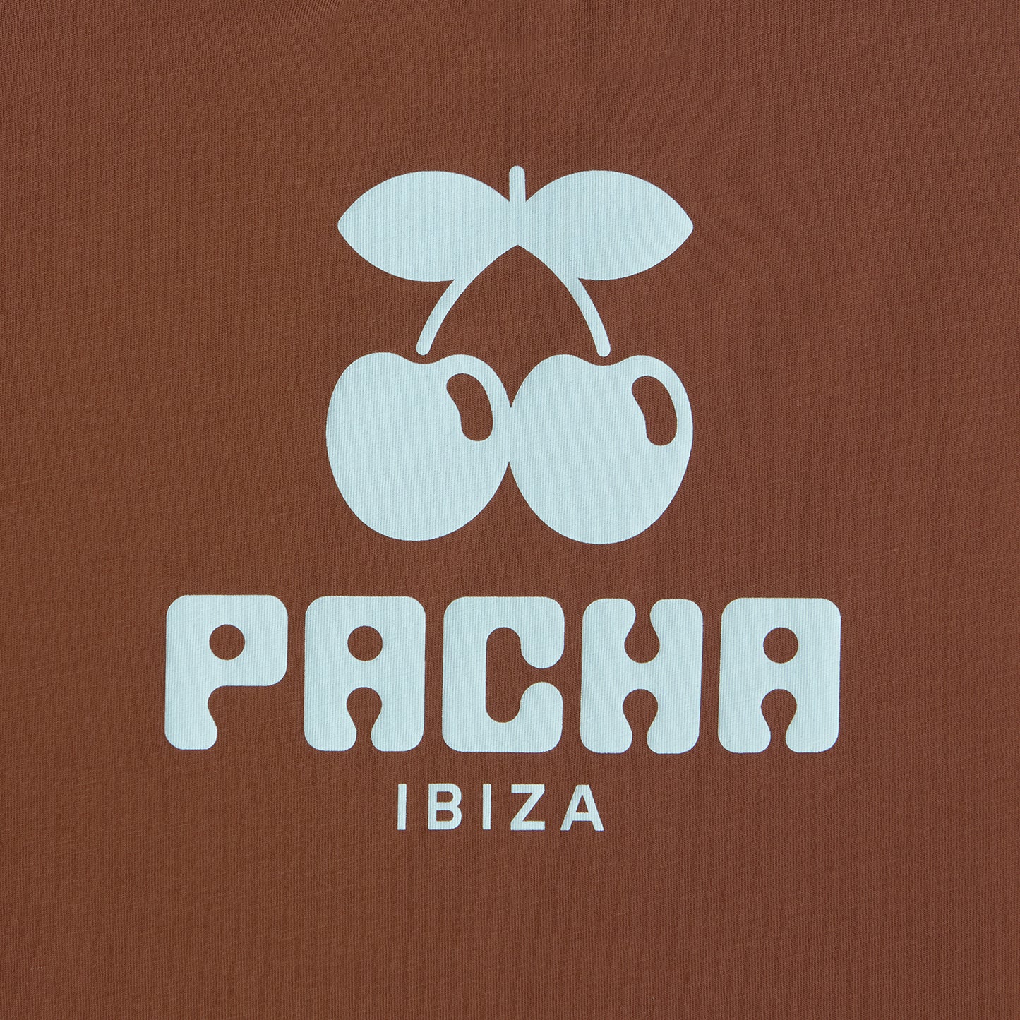T-SHIRT CHERRY POCKET KIDS BROWN