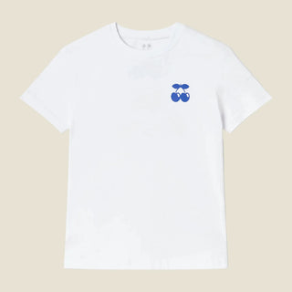 T-SHIRT CHERRY POCKET KIDS OFF-WHITE