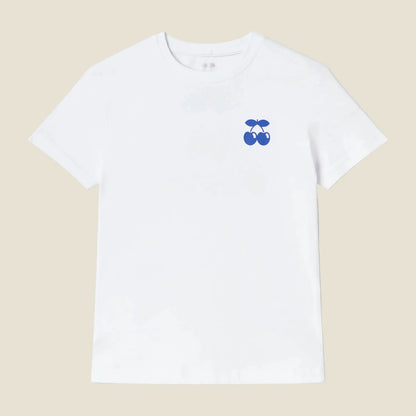 T-SHIRT CHERRY POCKET KIDS OFF-WHITE