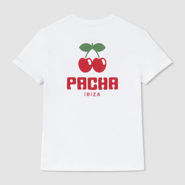 T-shirt à poche cerise - second image