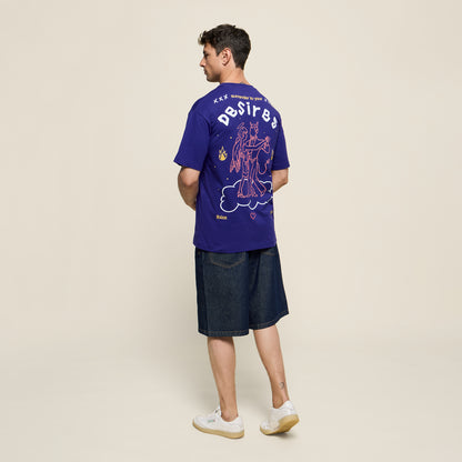 T-SHIRT DESIRES BLUE
