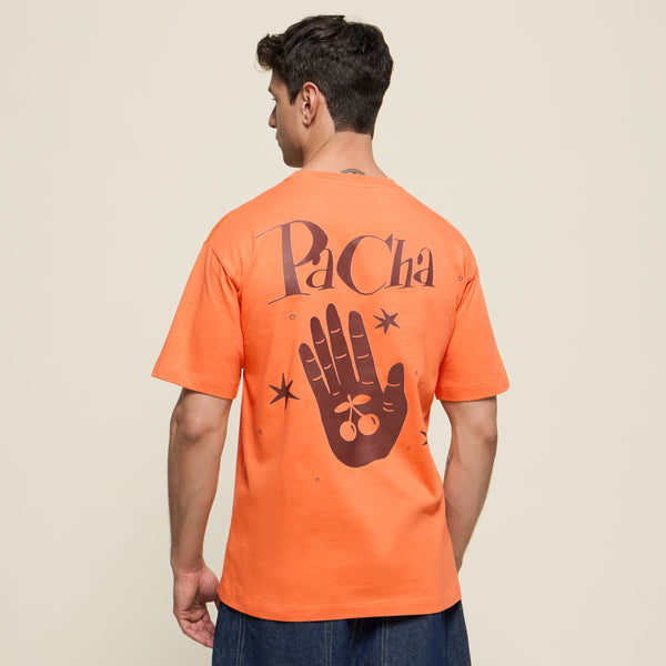 T-SHIRT HANDS ORANGE