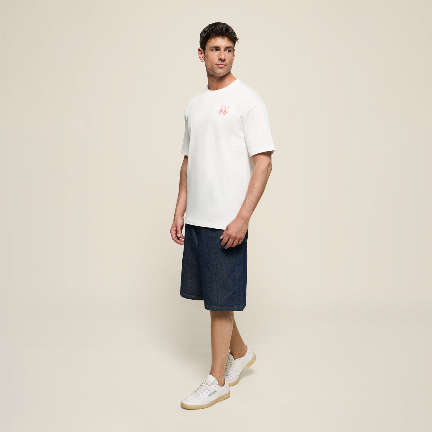 T-SHIRT LOST IN MUSIC WHITE