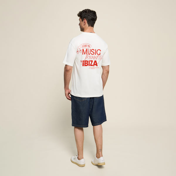 T-SHIRT LOST IN MUSIC WHITE - second image