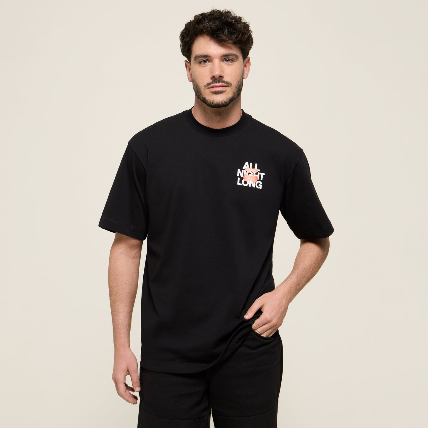 T-SHIRT SMOKY CHERRY BLACK