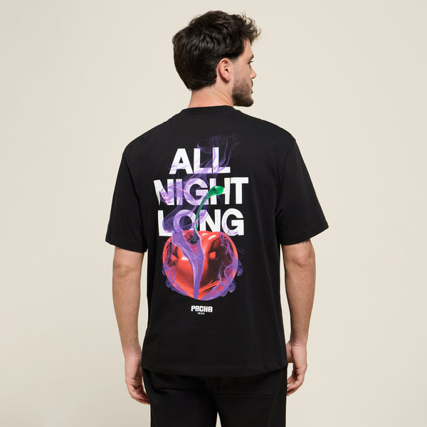 T-SHIRT SMOKY CHERRY BLACK