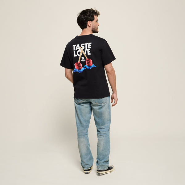 T-SHIRT TASTE LOVE BLACK