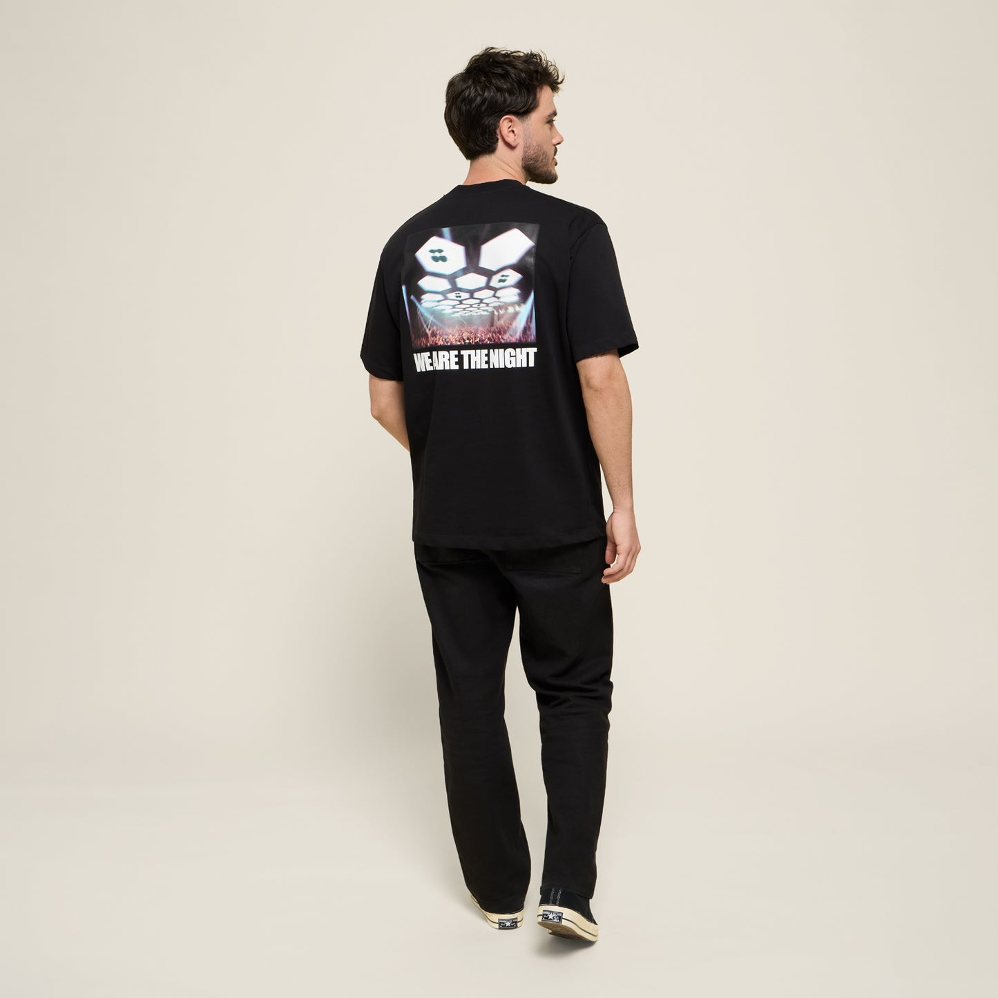T-SHIRT WE ARE THE NIGHT BLACK
