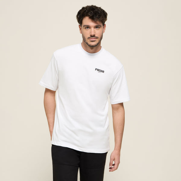 T-SHIRT WE ARE THE NIGHT WHITE - second image