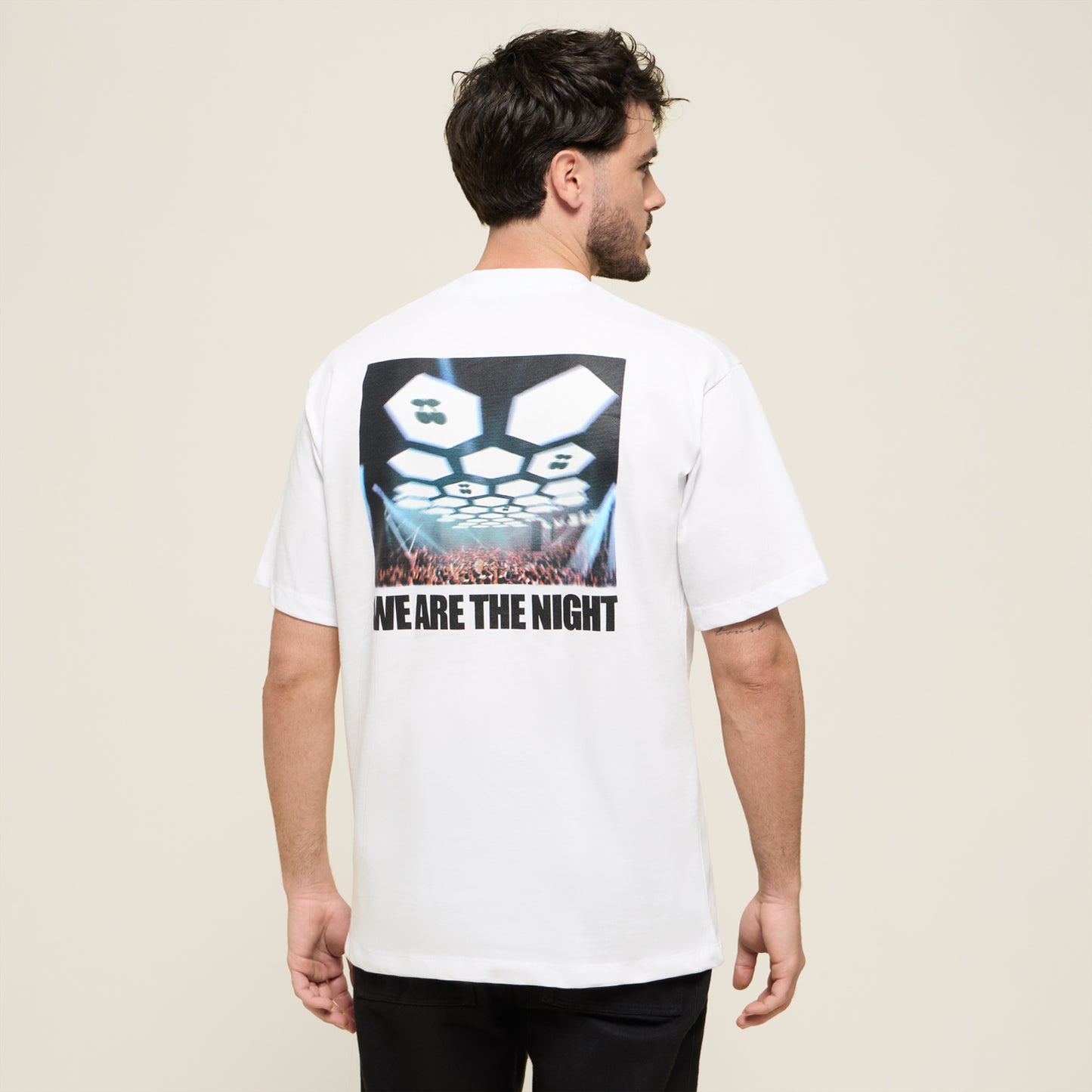 T-SHIRT WE ARE THE NIGHT WHITE