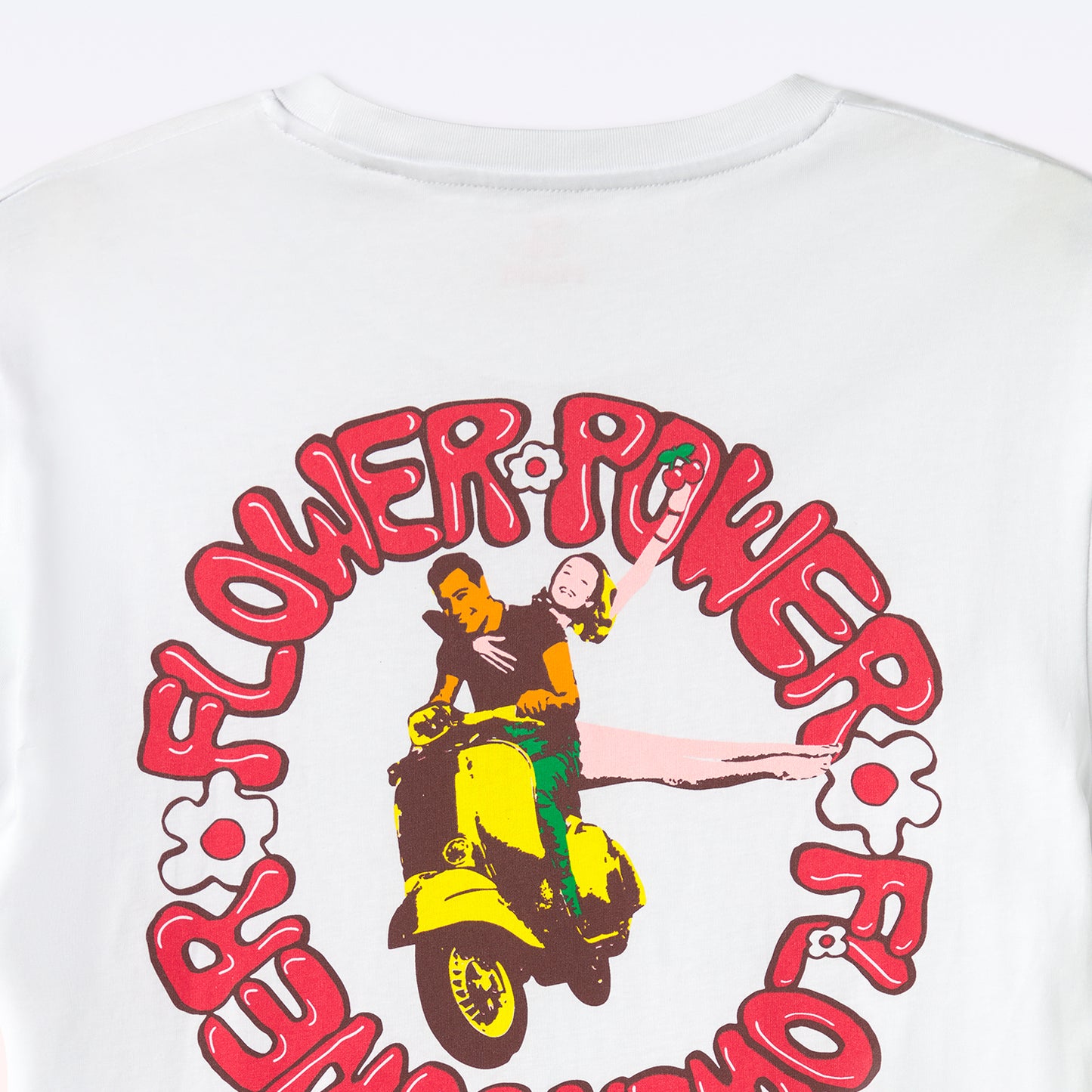 Camiseta Flower Power Moto