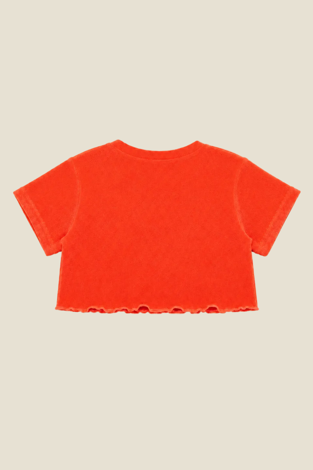 T-SHIRT TOWELLING KIDS CORAL