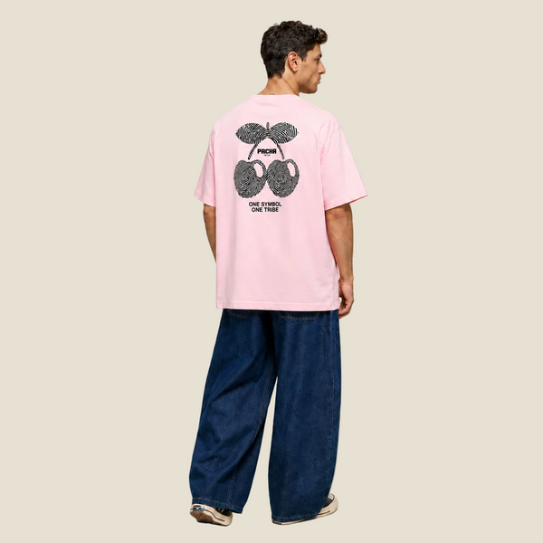 T-SHIRT ONE TRIBE LIGHT-PINK