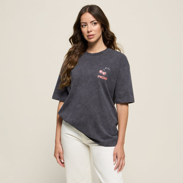 T-SHIRT SUNKISSED DARK GREY
