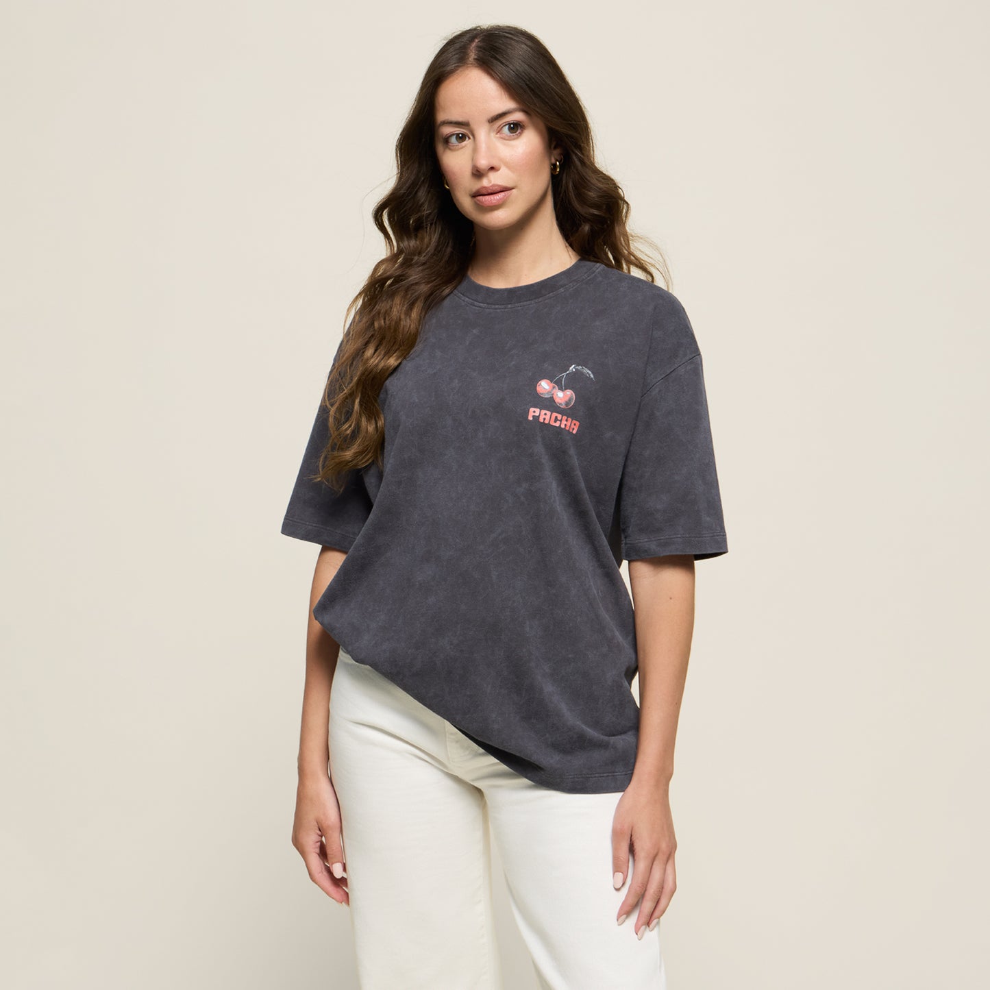 T-SHIRT SUNKISSED DARK GREY