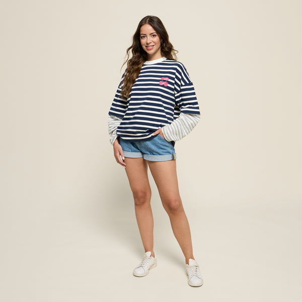 T-SHIRT SAILOR STRIPES - second image
