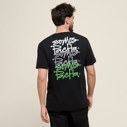 T-SHIRT SOMOS PACHA BLACK