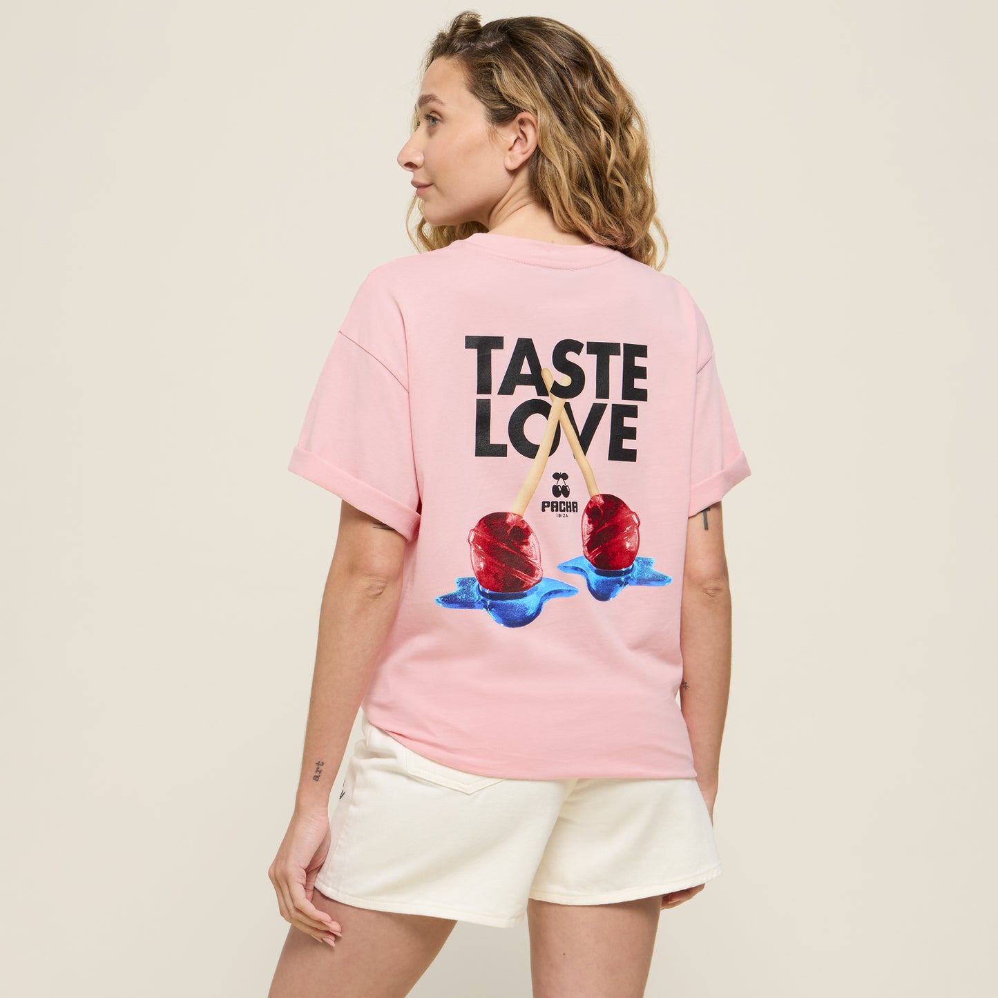 T-SHIRT TASTE LOVE PINK