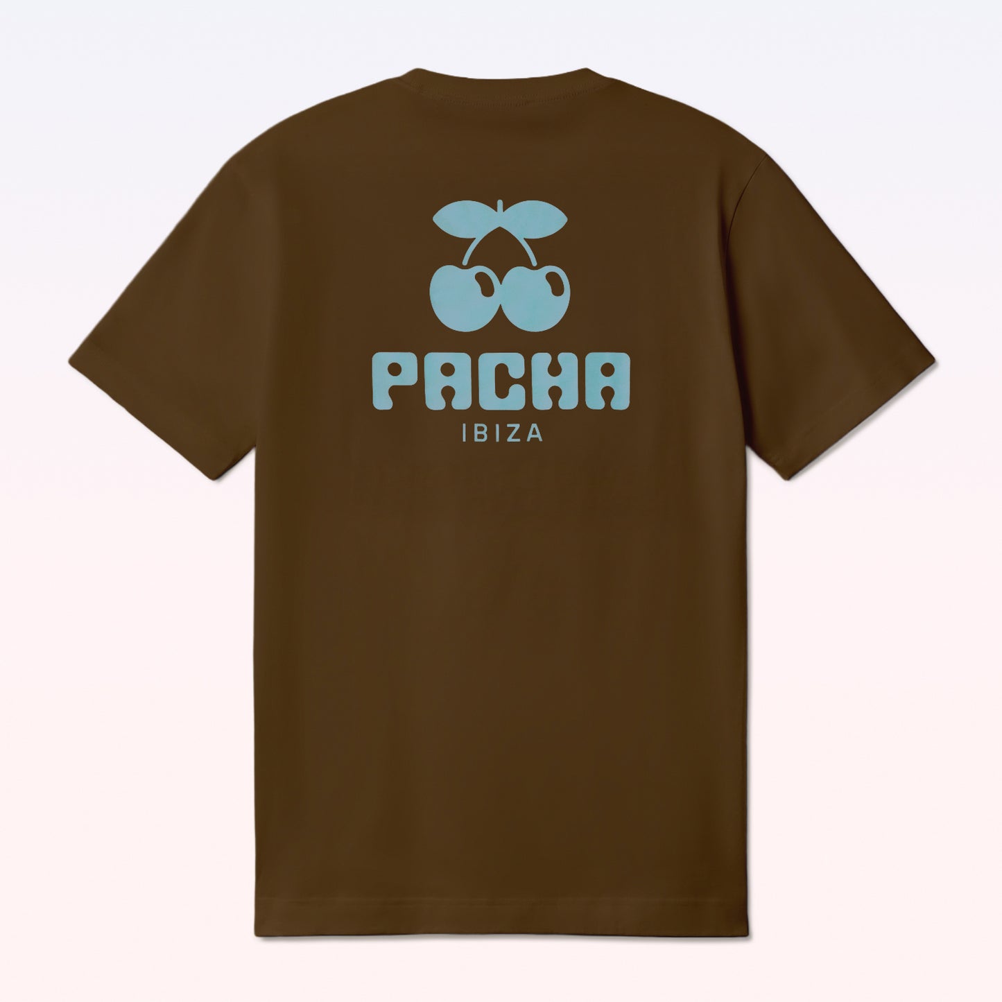 GENDERLESS T-SHIRT BASIC POCKET BROWN