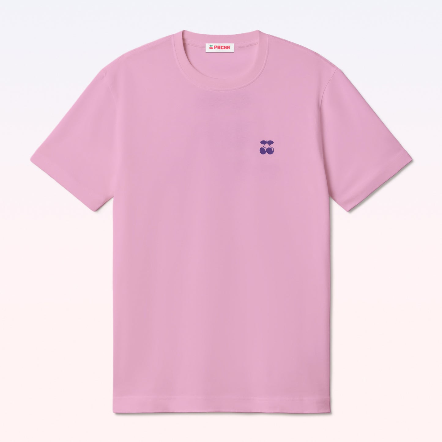 GENDERLESS T-SHIRT BASIC POCKET LILAC