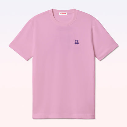 GENDERLESS T-SHIRT BASIC POCKET LILAC