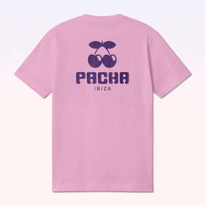 GENDERLESS T-SHIRT BASIC POCKET LILAC
