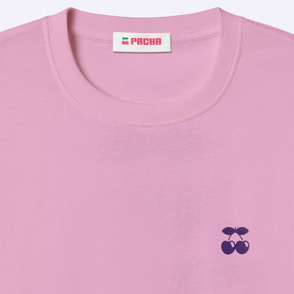 GENDERLESS T-SHIRT BASIC POCKET LILAC