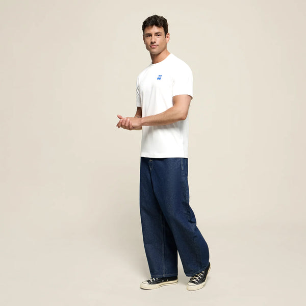 GENDERLESS T-SHIRT BASIC POCKET WHITE