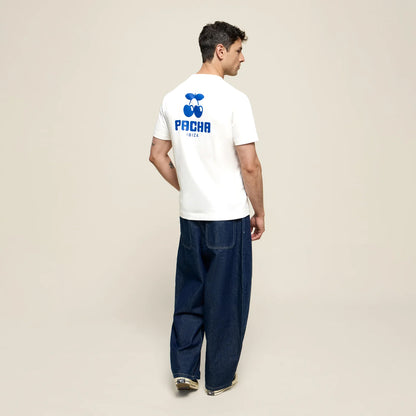 GENDERLESS T-SHIRT BASIC POCKET WHITE
