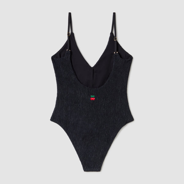 Maillot de bain femme noir - second image