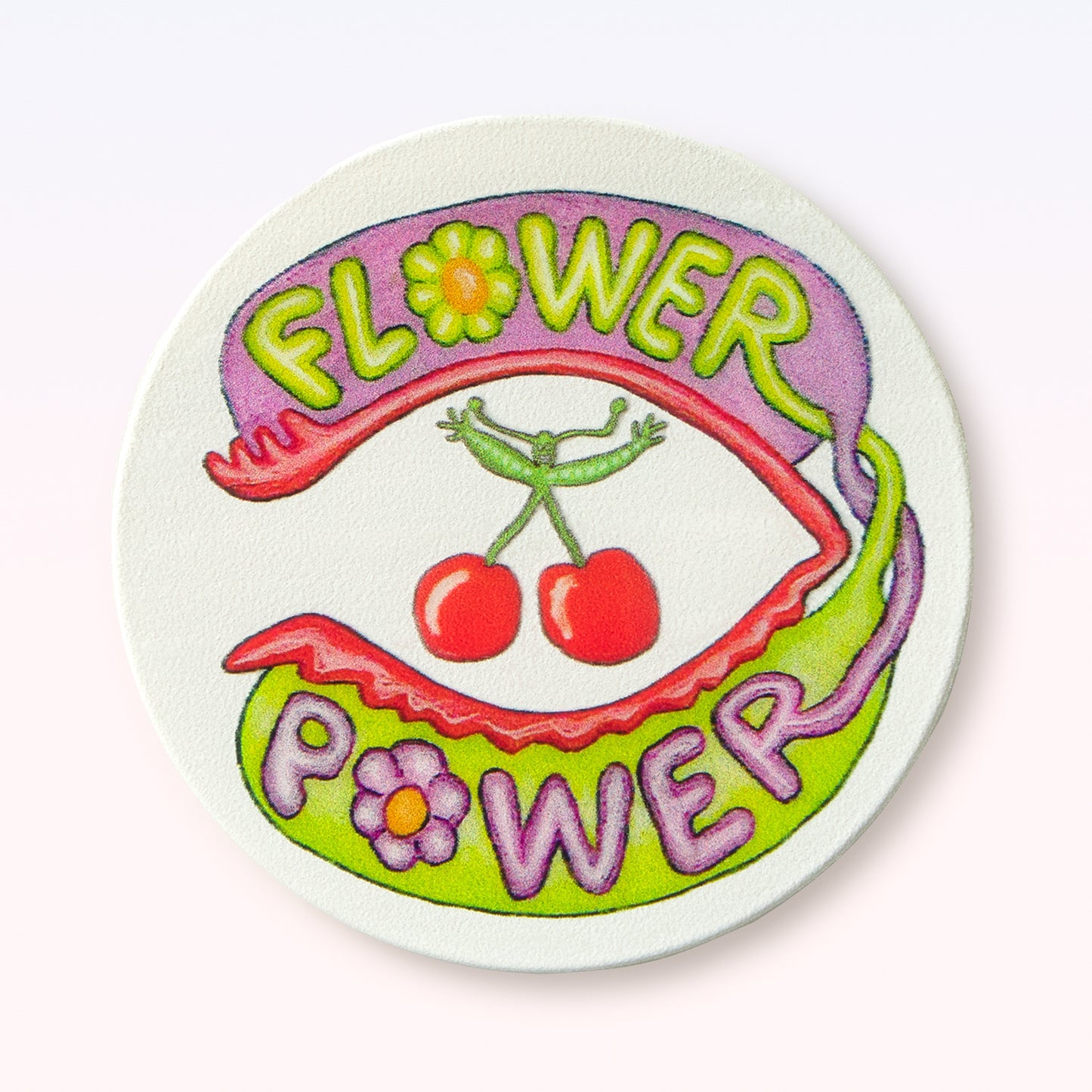 Adhesivo Relieve Flower