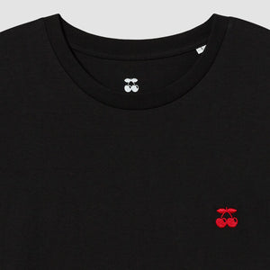 Unisex Embroidered Cherry T-shirt