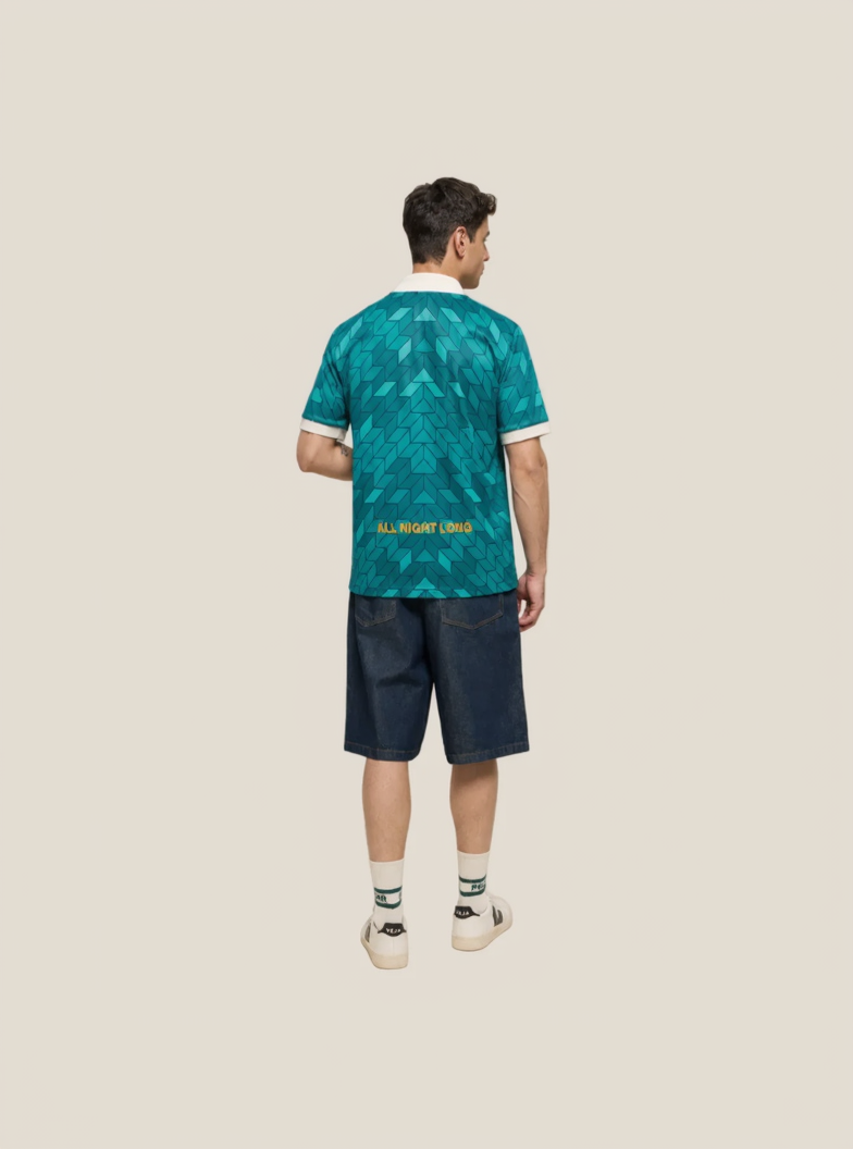 T-SHIRT FOOTBALL GROOVE PACHA GREEN