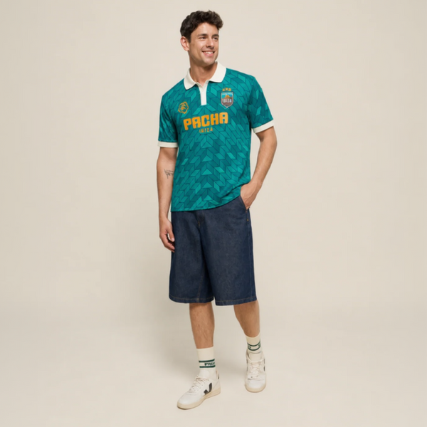 T-SHIRT FOOTBALL GROOVE PACHA GREEN