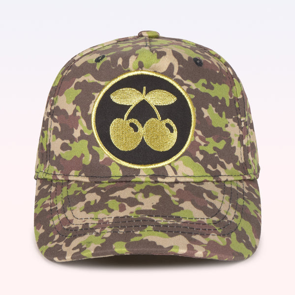 Cappello da baseball in oro pacha oro