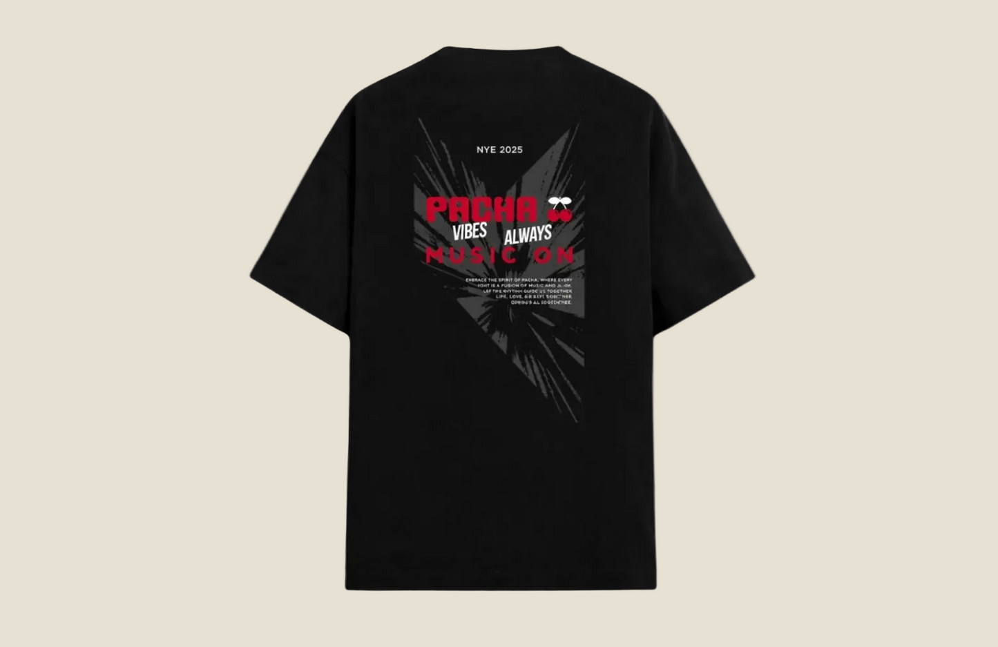 T-SHIRT MUSIC ON NYE LIMITED EDITION