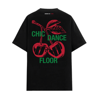 T-SHIRT CHIC DANCE FLOOR 00 BLACK