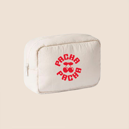 TRAVEL POUCH ECRU