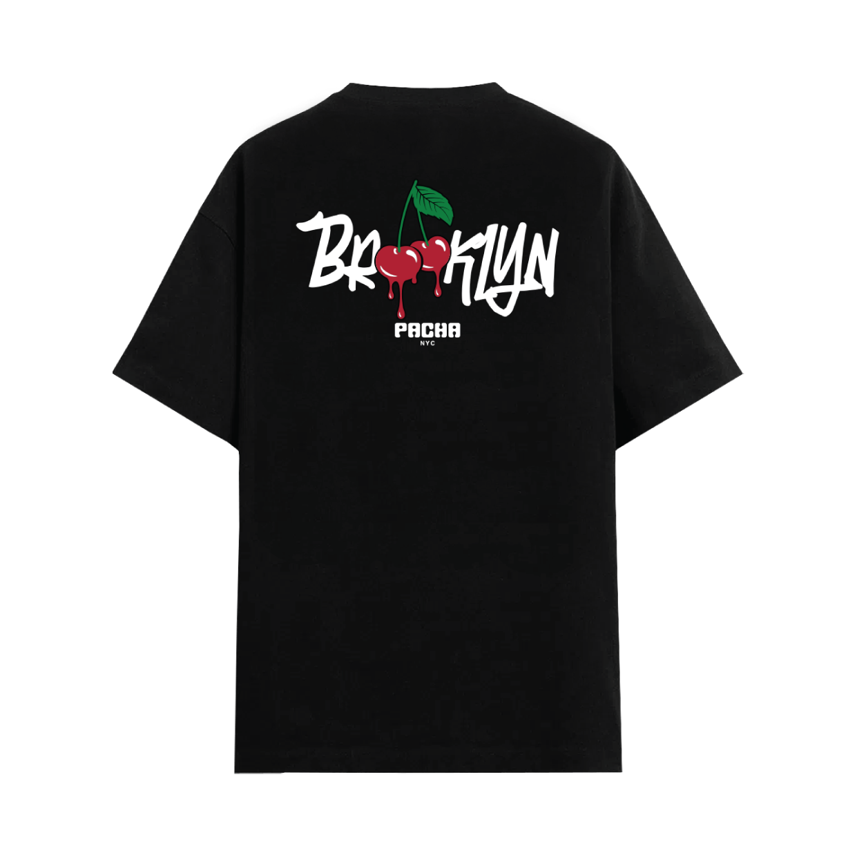 T-SHIRT PACHA BROOKLYN NYC BLACK