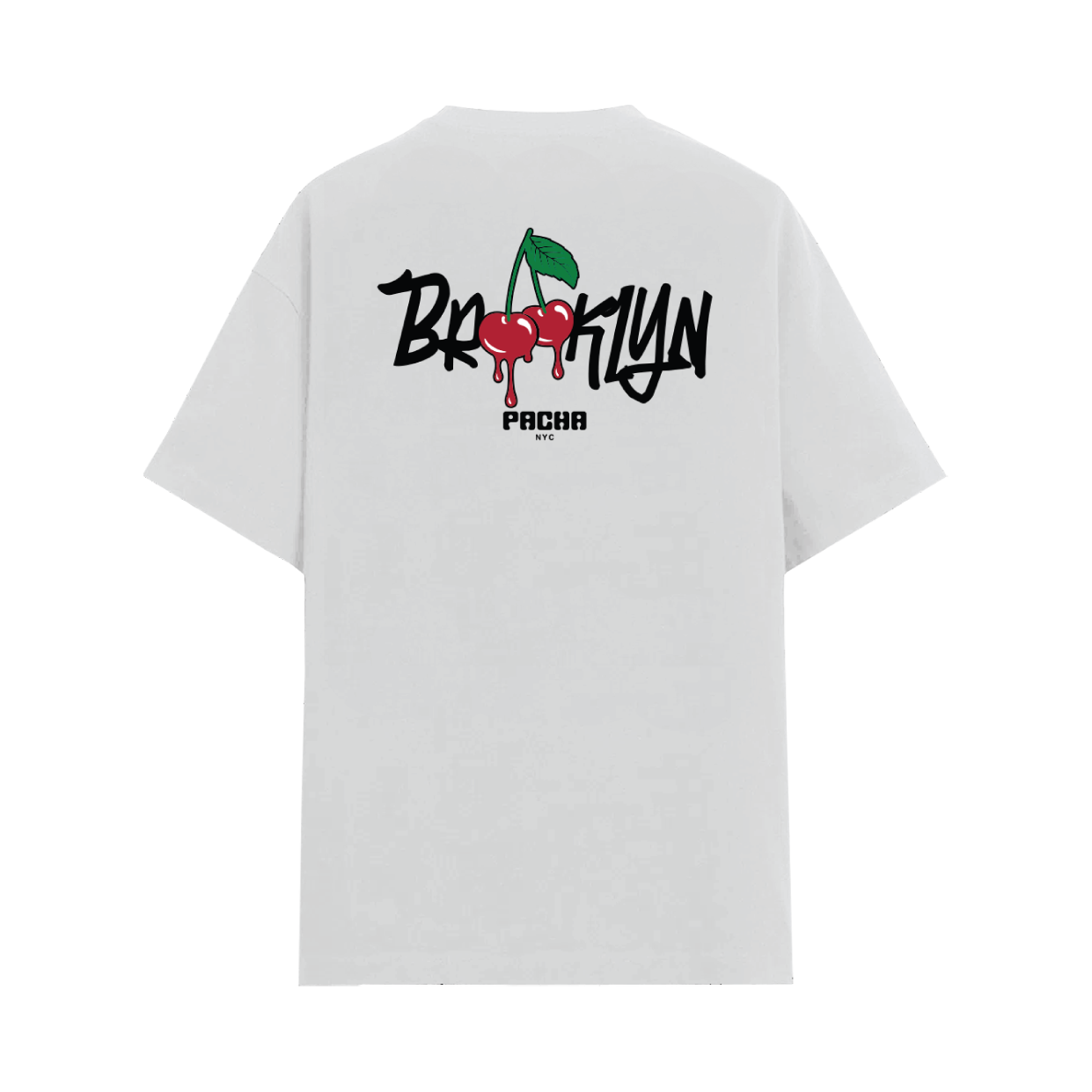 T-SHIRT PACHA BROOKLYN NYC WHITE