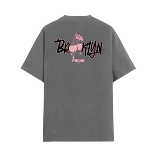 T-SHIRT PACHA BROOKLYN NYC GREY