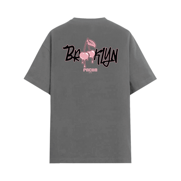 T-SHIRT PACHA BROOKLYN NYC GREY
